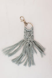 Cora Macrame Keychain