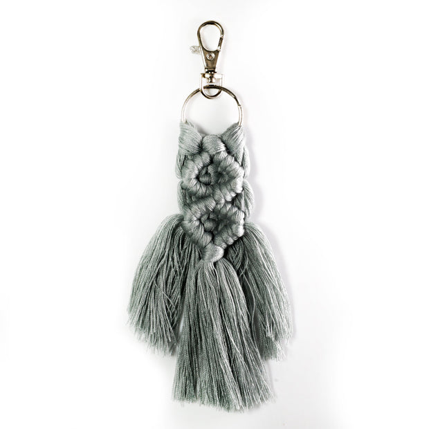 Cora Macrame Keychain