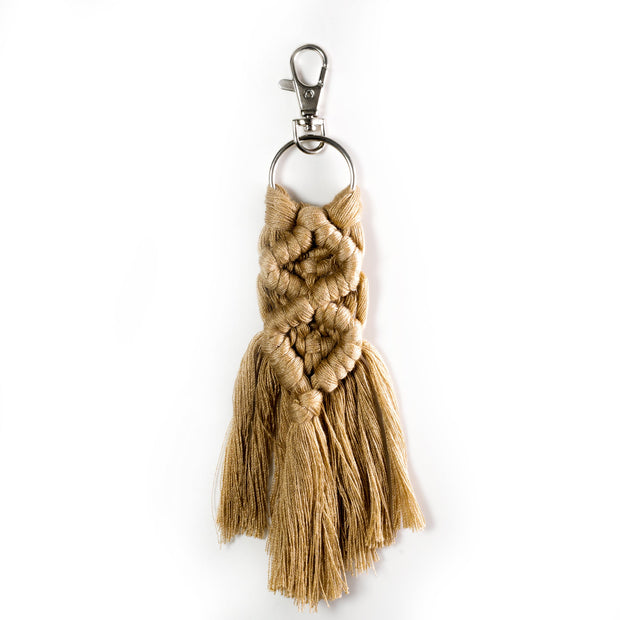 Cora Macrame Keychain