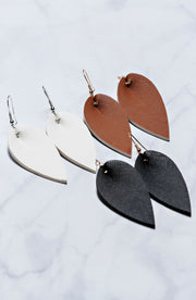 Joanna Leaf Earrings - Final Sale